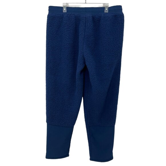 NWT Under Armour Navy Sherpa fleece winter sweatpants men's size XXL - Picture 2 of 12